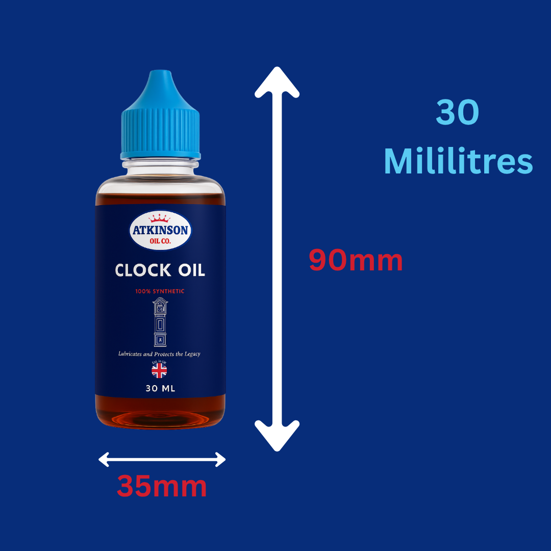 Atkinson Oil Co. Fully Synthetic Clock Oil - 30ml
