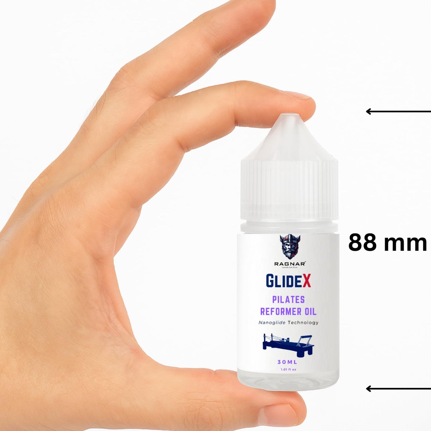 Ragnar GlideX Pilates Reformer Oil: Ultimate Noise Reduction & Smooth Performance (30ml Kit)