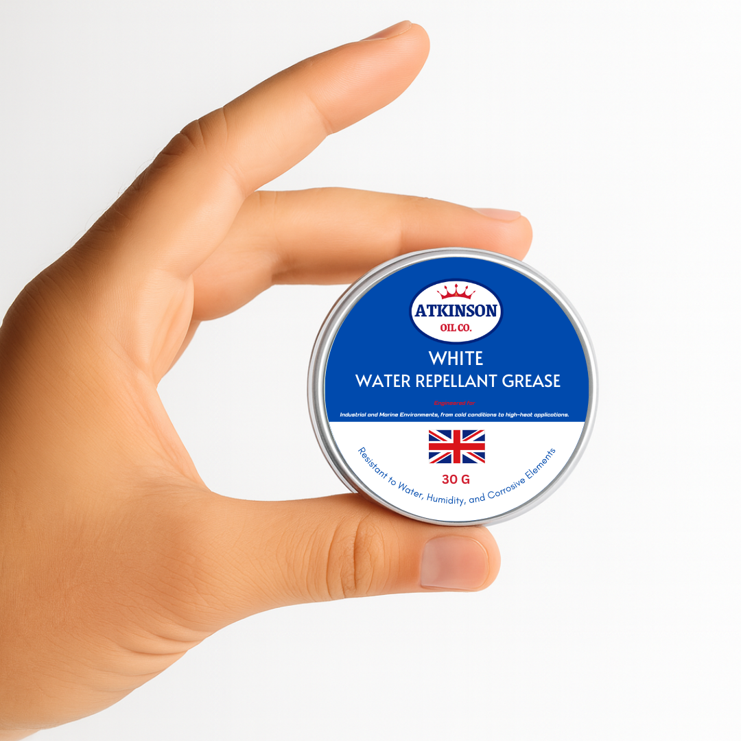 Atkinson Oil Co. Water Repellant White Lithium Grease - 30g