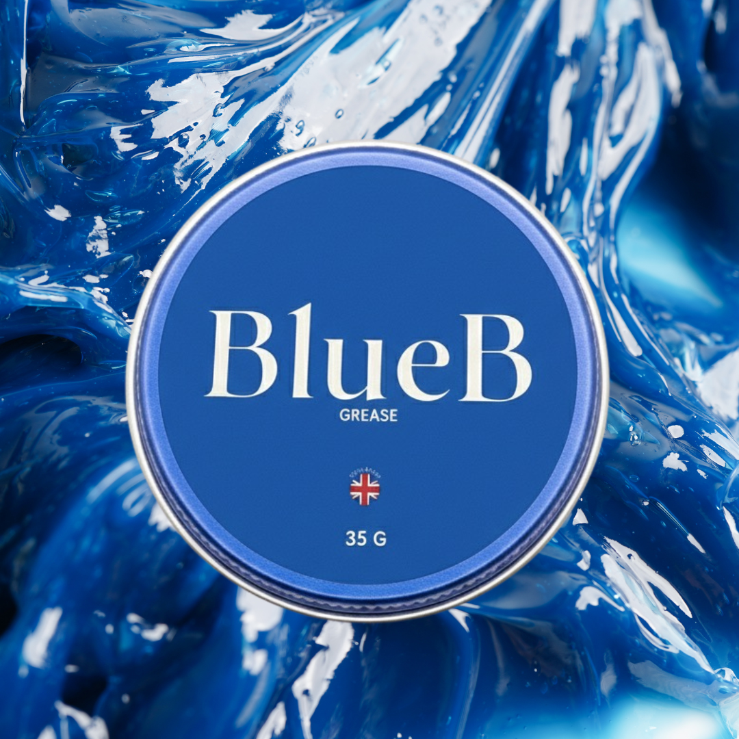 BlueB Premium General-Purpose Grease for Household Lubrication, Boat Trailers, Hinges, Bearings, Tools & Moving Parts - 35g