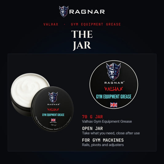 Ragnar Valhax Gym Equipment Grease 70 g – jar and lid
