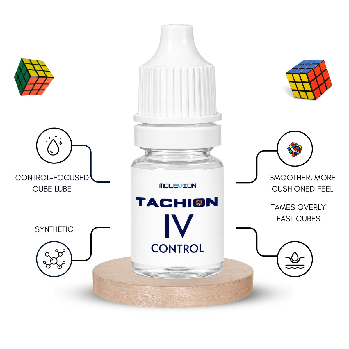 Molevion Tachion IV Control Speed Cube Lubricant 5ml – key features