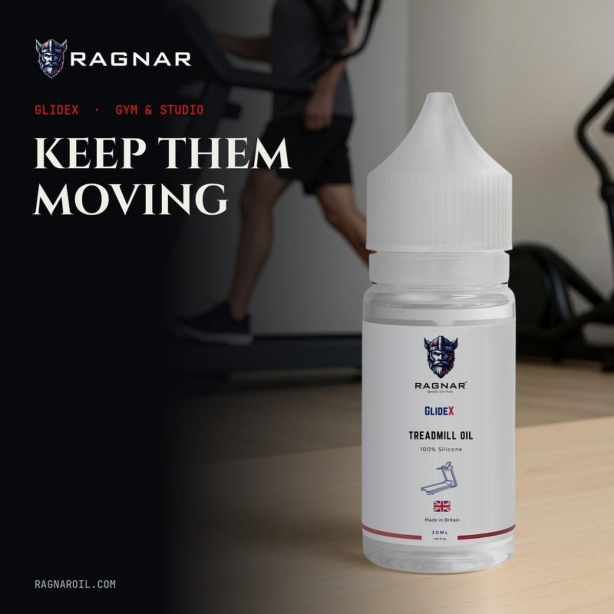 Ragnar GlideX Treadmill Oil 30 ml – in the gym