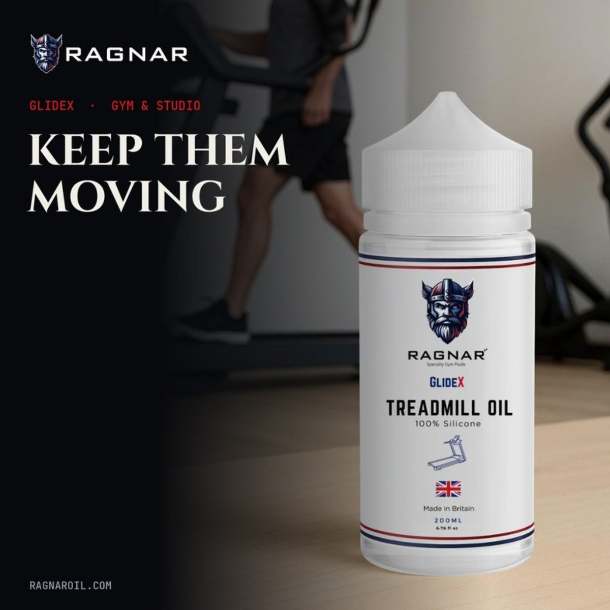 Ragnar GlideX Treadmill Oil 200 ml – in the gym
