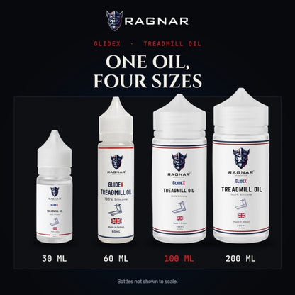 Ragnar GlideX Treadmill Oil 100 ml – four sizes