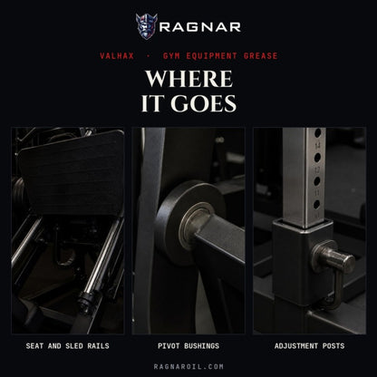 Ragnar Valhax Gym Equipment Grease 70 g – where it goes