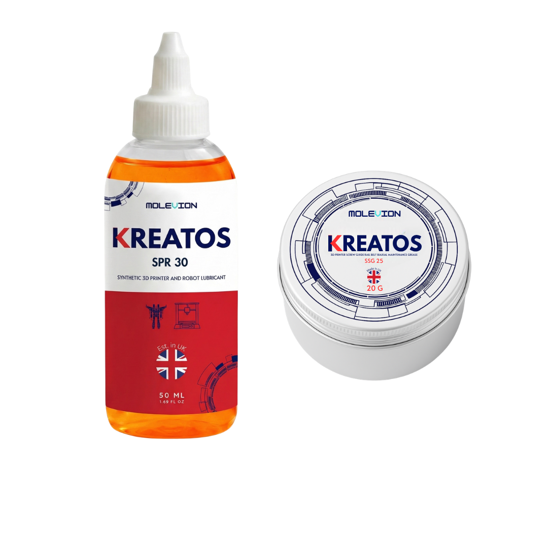 Molevion Kreatos Synthetic Premium 3D-Printer Lubrication Kit (SPR 30 + SSG 25)