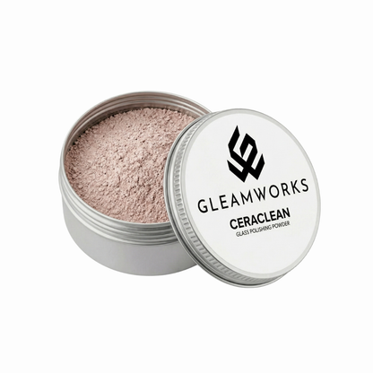 GleamWorks CeraClean Cerium Oxide Glass Polish 30 g