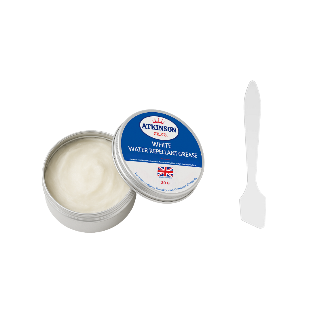 Atkinson Oil Co. Water Repellant White Lithium Grease - 30g