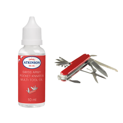 Atkinson Oil Co. Swiss Army Pocket Knives & Multi-Tool Oil 10 ml