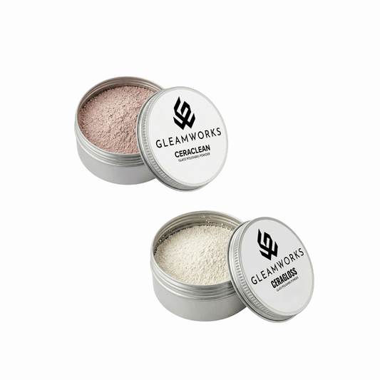 GleamWorks 2-Stage Cerium Oxide Glass Restoration System - 30g