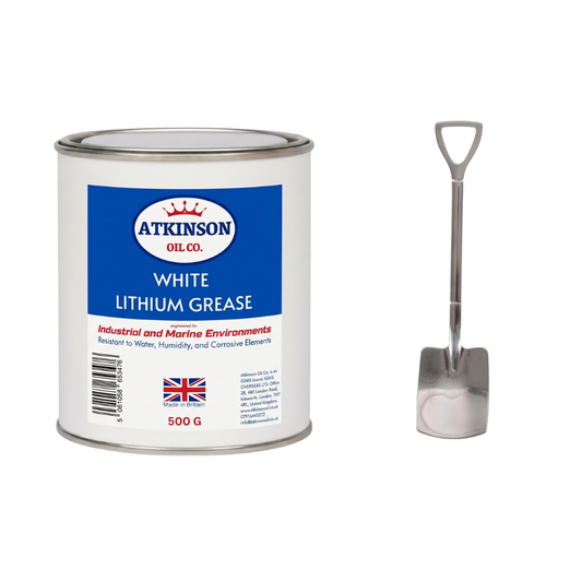 Atkinson Oil Co. White Lithium Grease - Water-Repellent