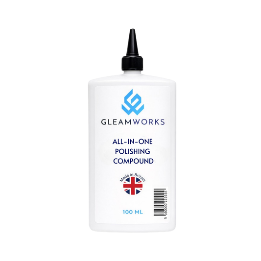 GleamWorks Scratch Remover Polishing Compound 100ml Paint Defect Repair & High Gloss