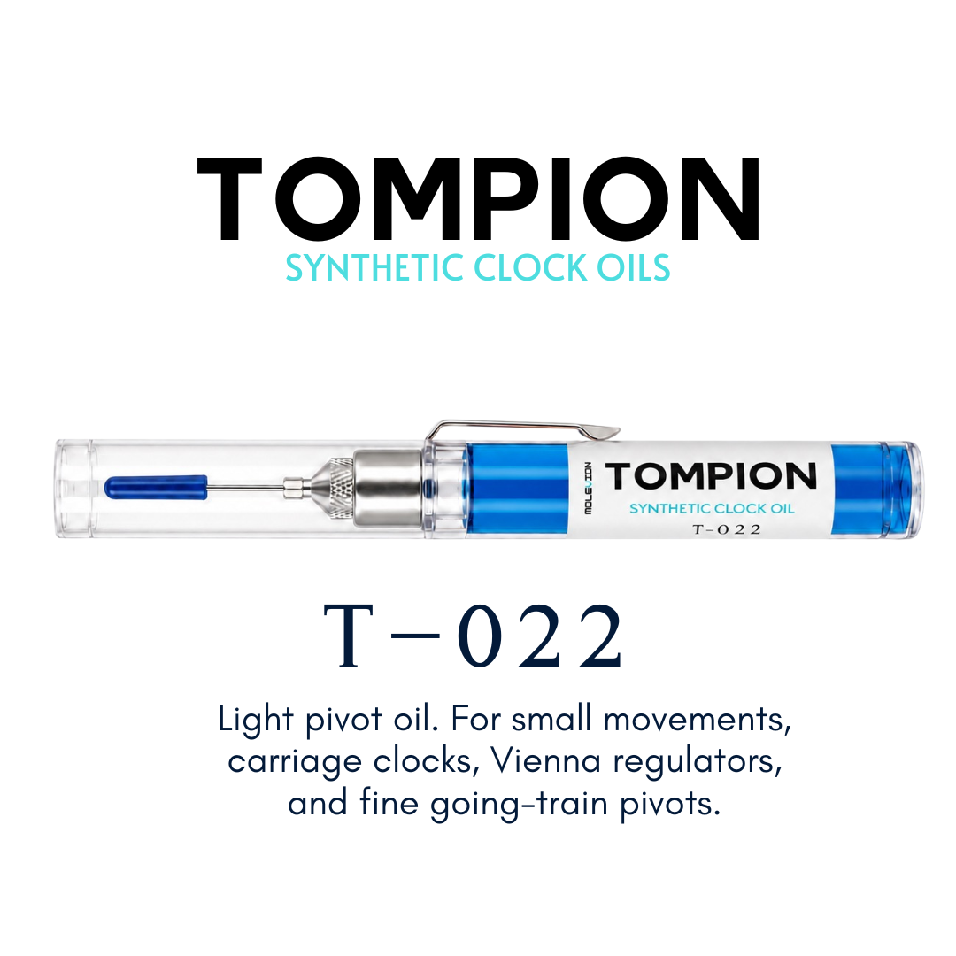 Molevion Tompion T-022 Synthetic Clock Oil - 7ml Pen