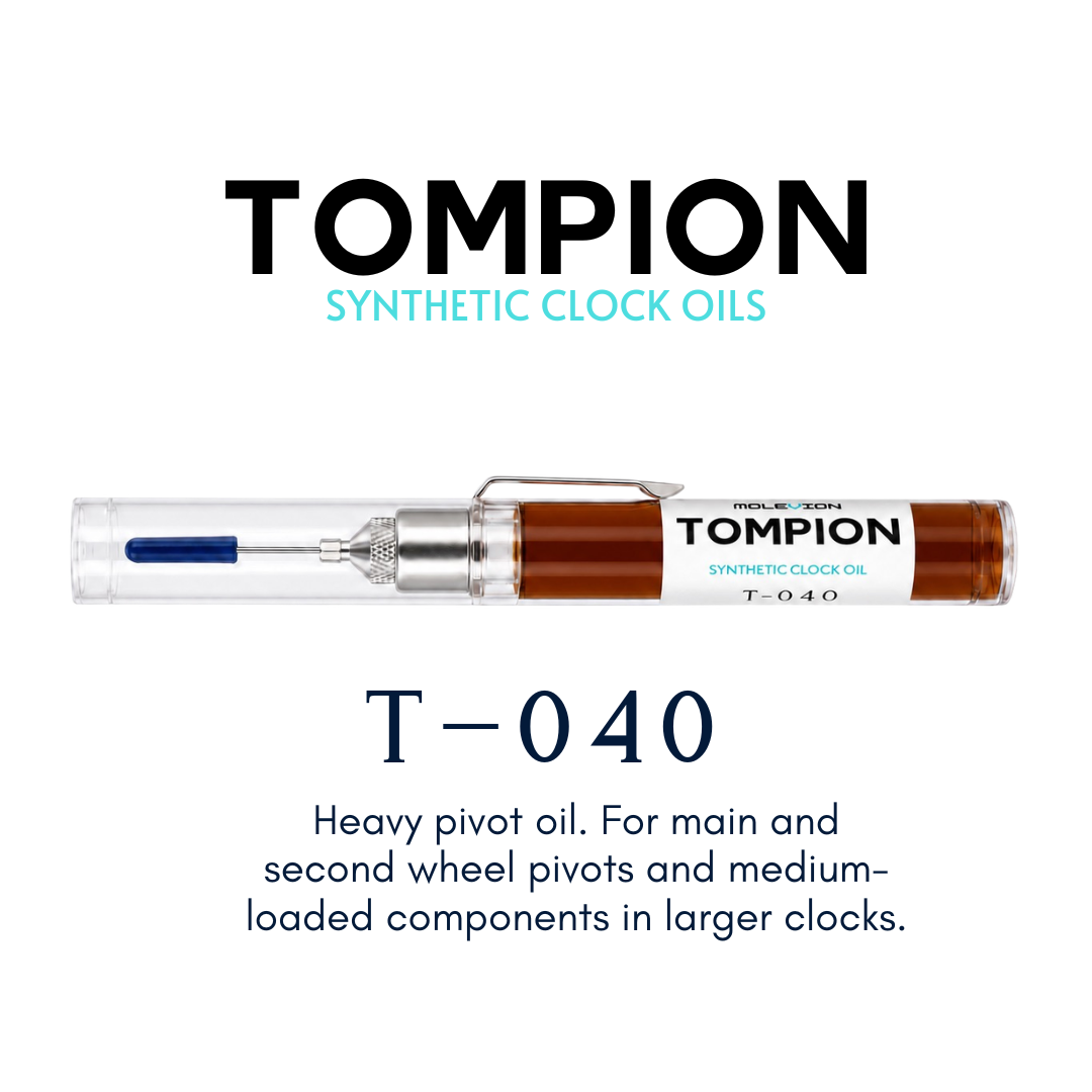 Molevion Tompion T-040 Synthetic Clock Oil - 7ml Pen