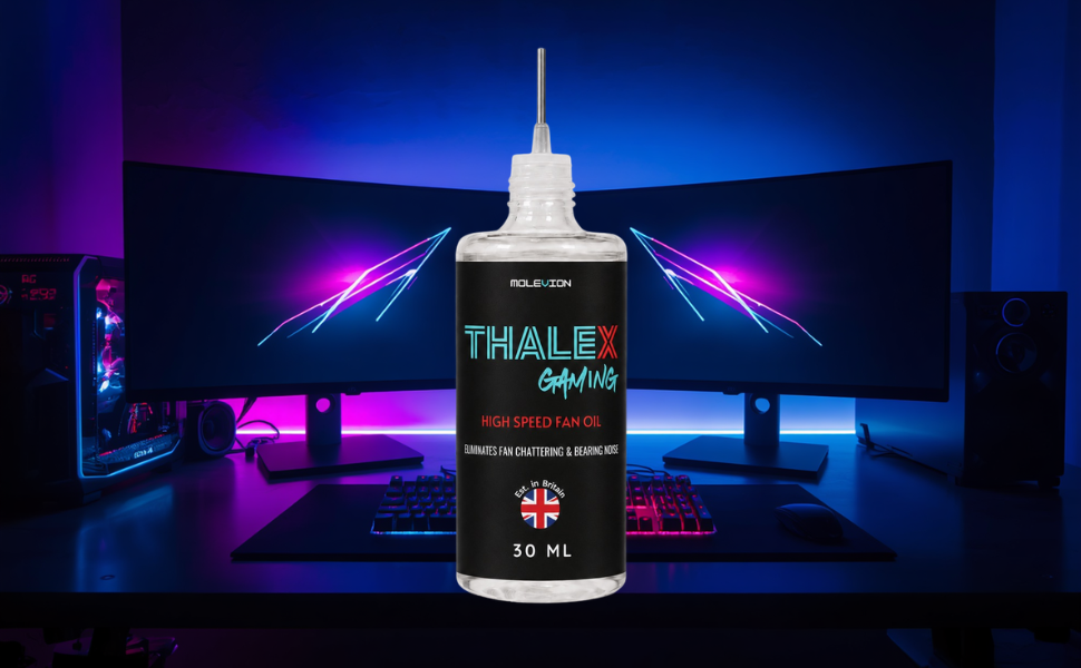 Molevion Thalex Gaming High-Speed Fan Oil - 30ml