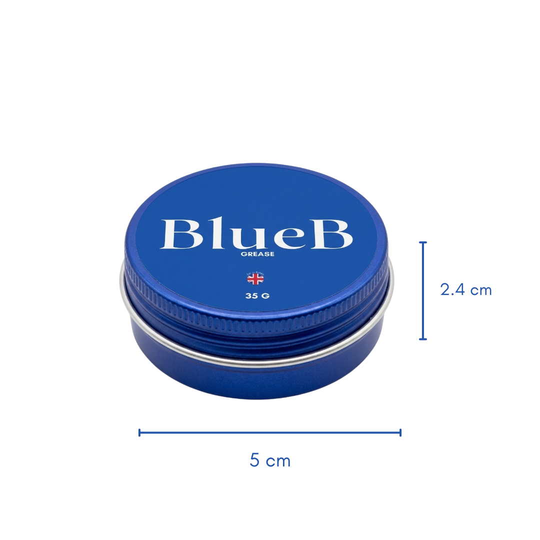 BlueB Premium General-Purpose Grease for Household Lubrication, Boat Trailers, Hinges, Bearings, Tools & Moving Parts - 35g