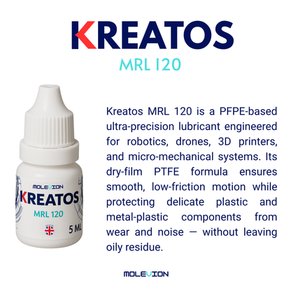 Molevion Kreatos MRL 120 Ultra-Precision Dry Film Lubricant - 5ml