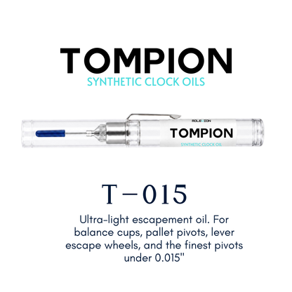 Molevion Tompion T-015 Synthetic Clock Oil - 7ml Pen