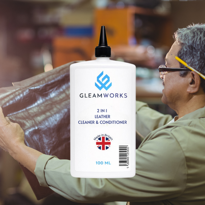GleamWorks Leather 2-in-1 Cleaner & Conditioner 100 ml