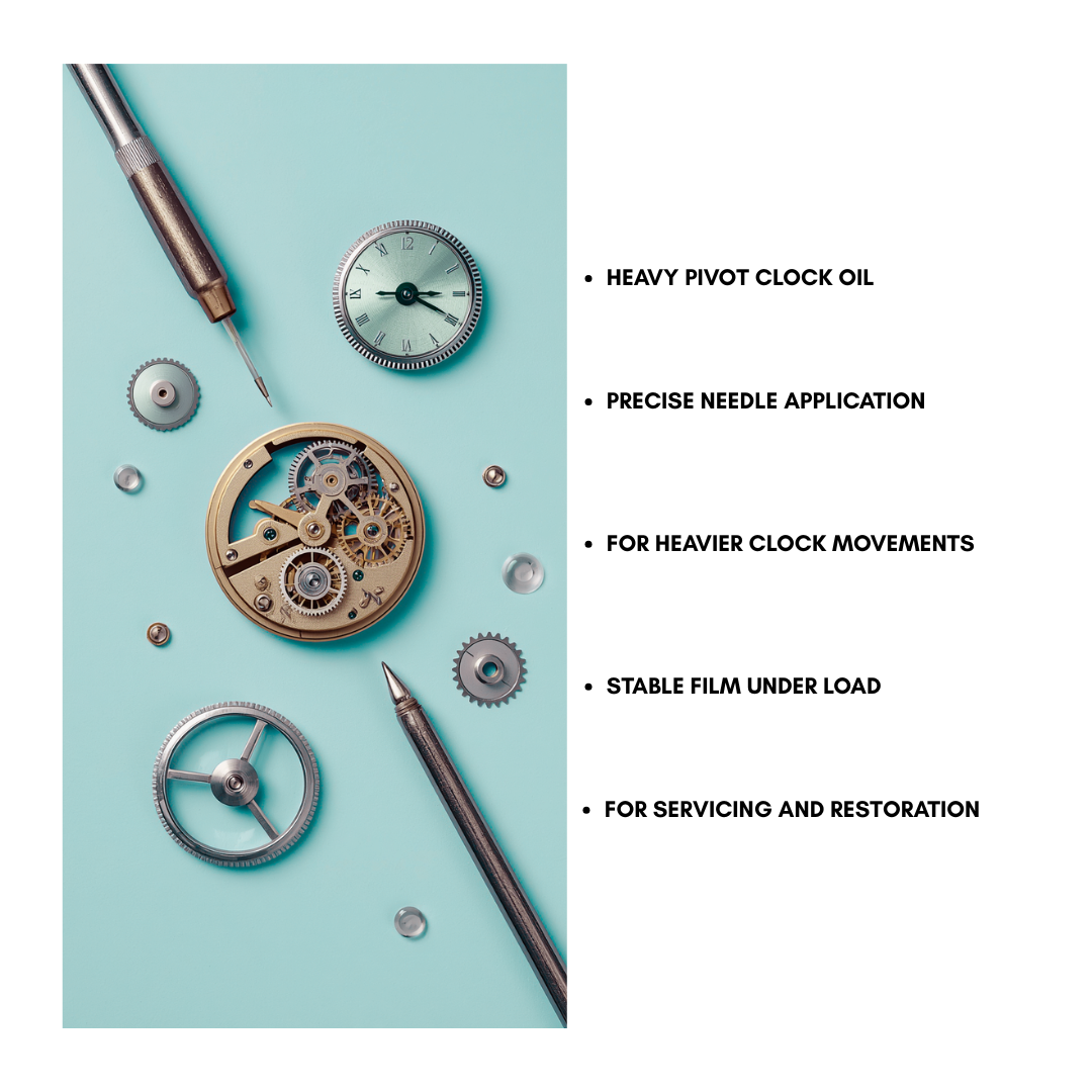 Molevion Tompion T-060 Synthetic Clock Oil - 7ml Pen