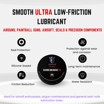 Ragnar Valhax PTFE Silicone Gun Grease Pro 30 g