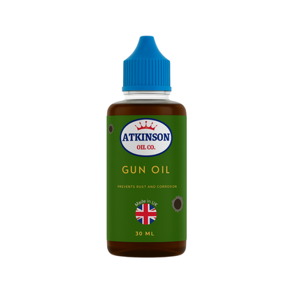 Atkinson Oil Co. Gun Oil 30 ml, Gun Storage Oil 30 ml & Moly Gun Grease 30 g Kit