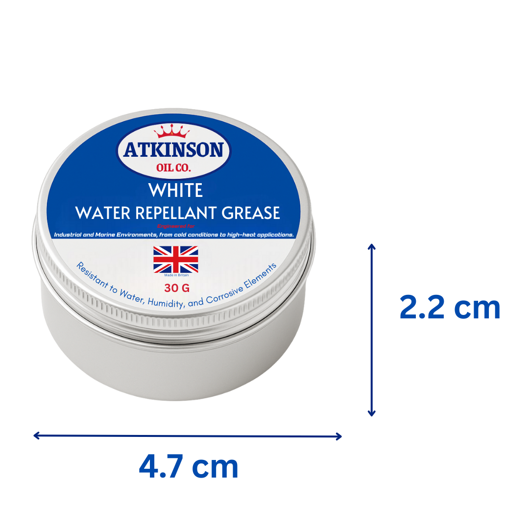 Atkinson Oil Co. Water Repellant White Lithium Grease - 30g
