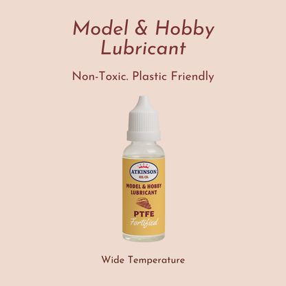 Atkinson Oil Co. PTFE Model & Hobby Lube Kit - 10ml