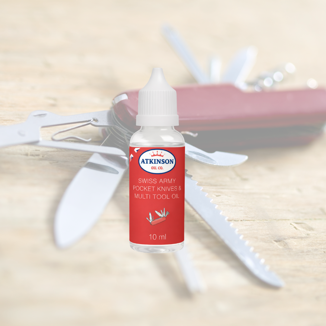 Atkinson Oil Co. Swiss Army Pocket Knives & Multi-Tool Oil 10 ml