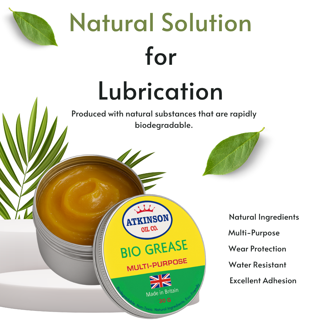 Atkinson Oil Co. Biodegradable Garden Machinery Lubrication Kit