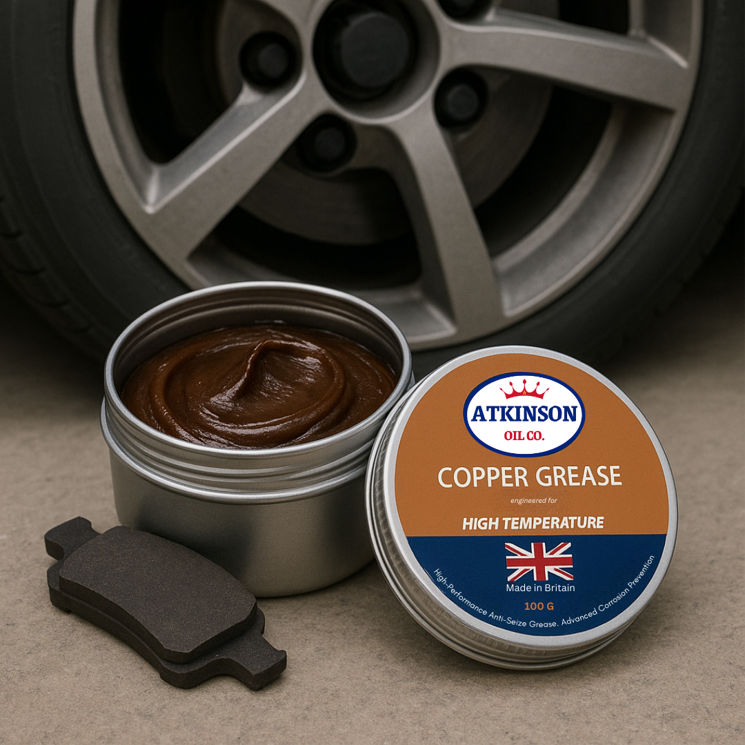Atkinson Oil Co. Premium Copper Grease High-Temperature Anti-Seize Compound - 30g