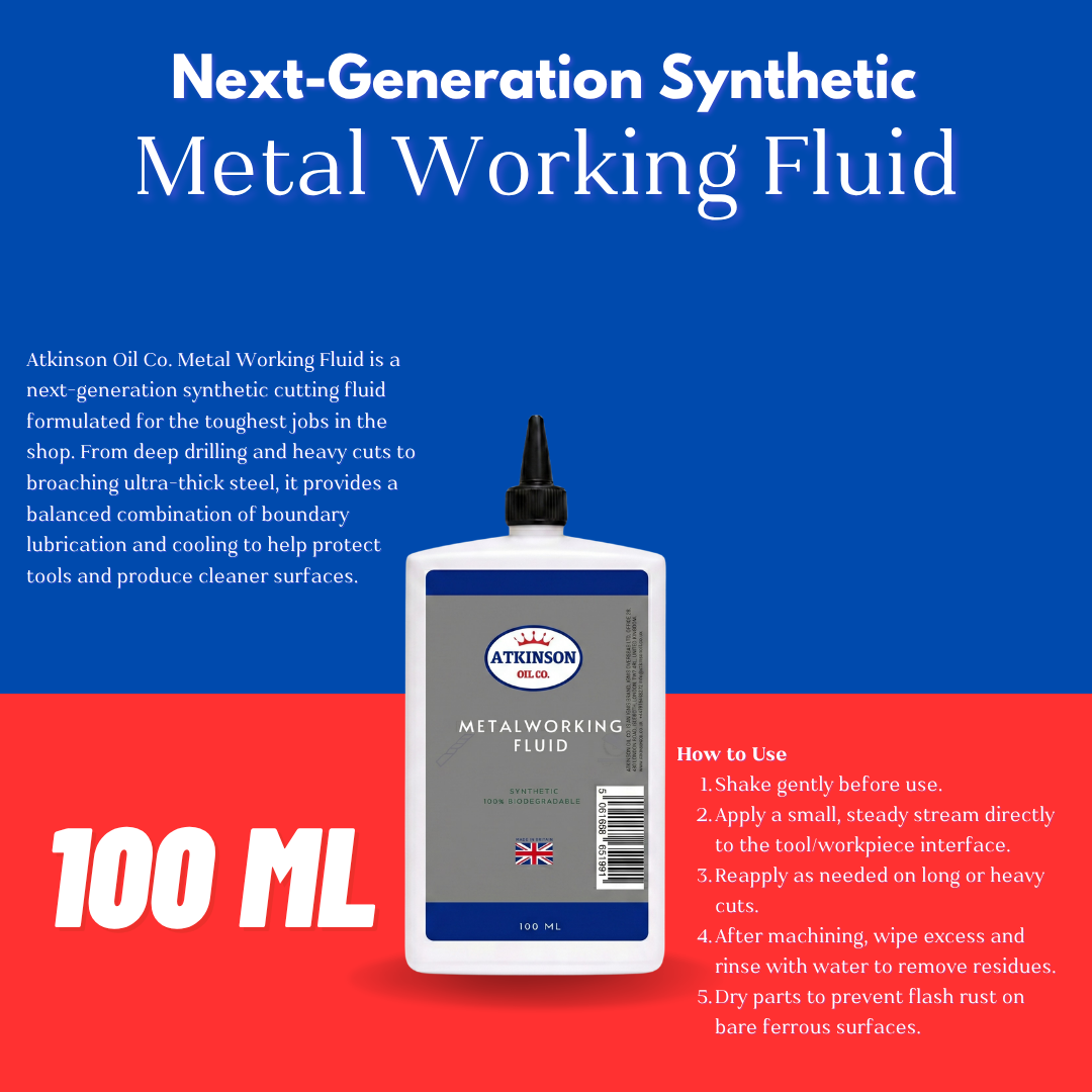 Atkinson Oil Co. Metal Working Fluid 100 ml
