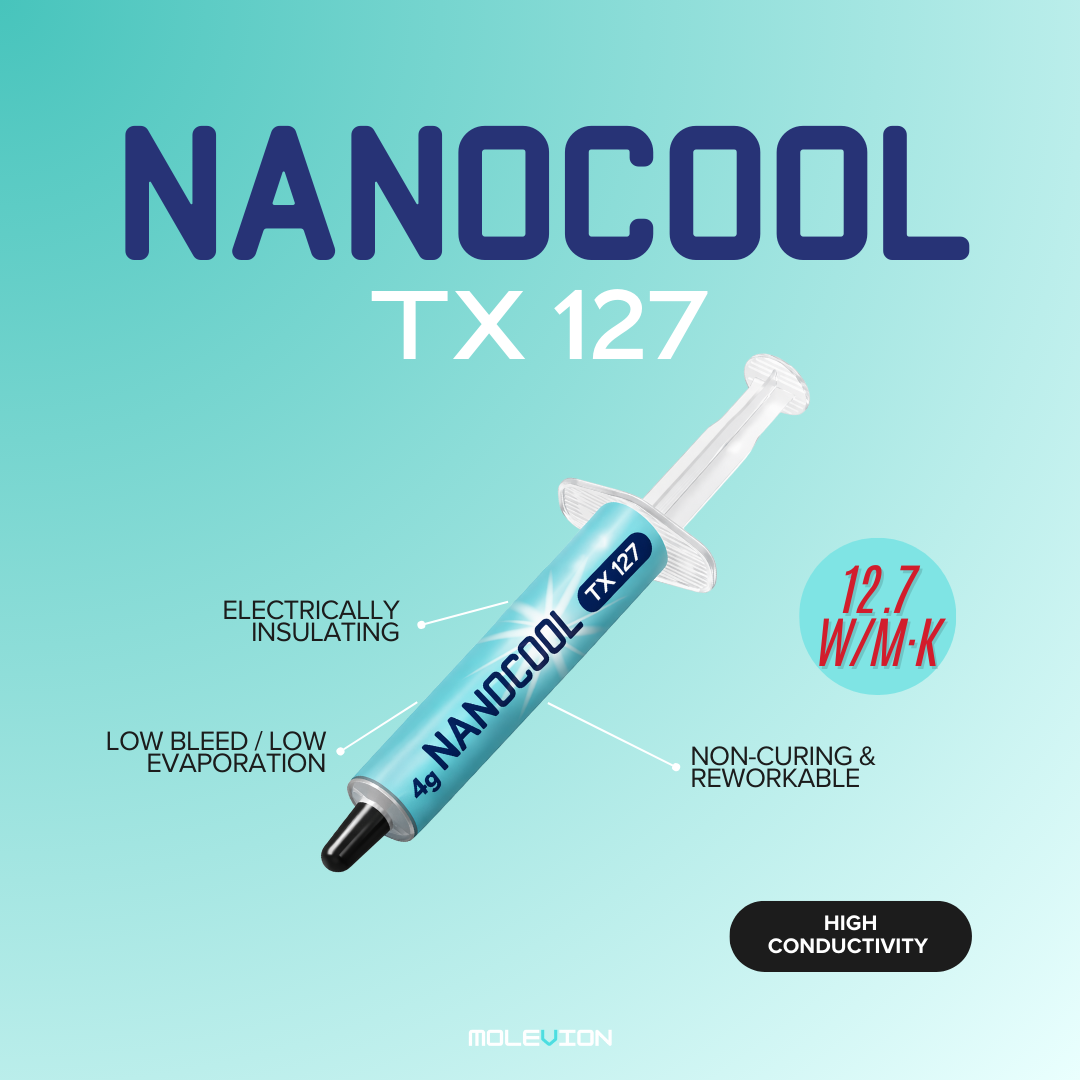 Molevion NanoCool TX 127 Thermal Paste Kit 4 g