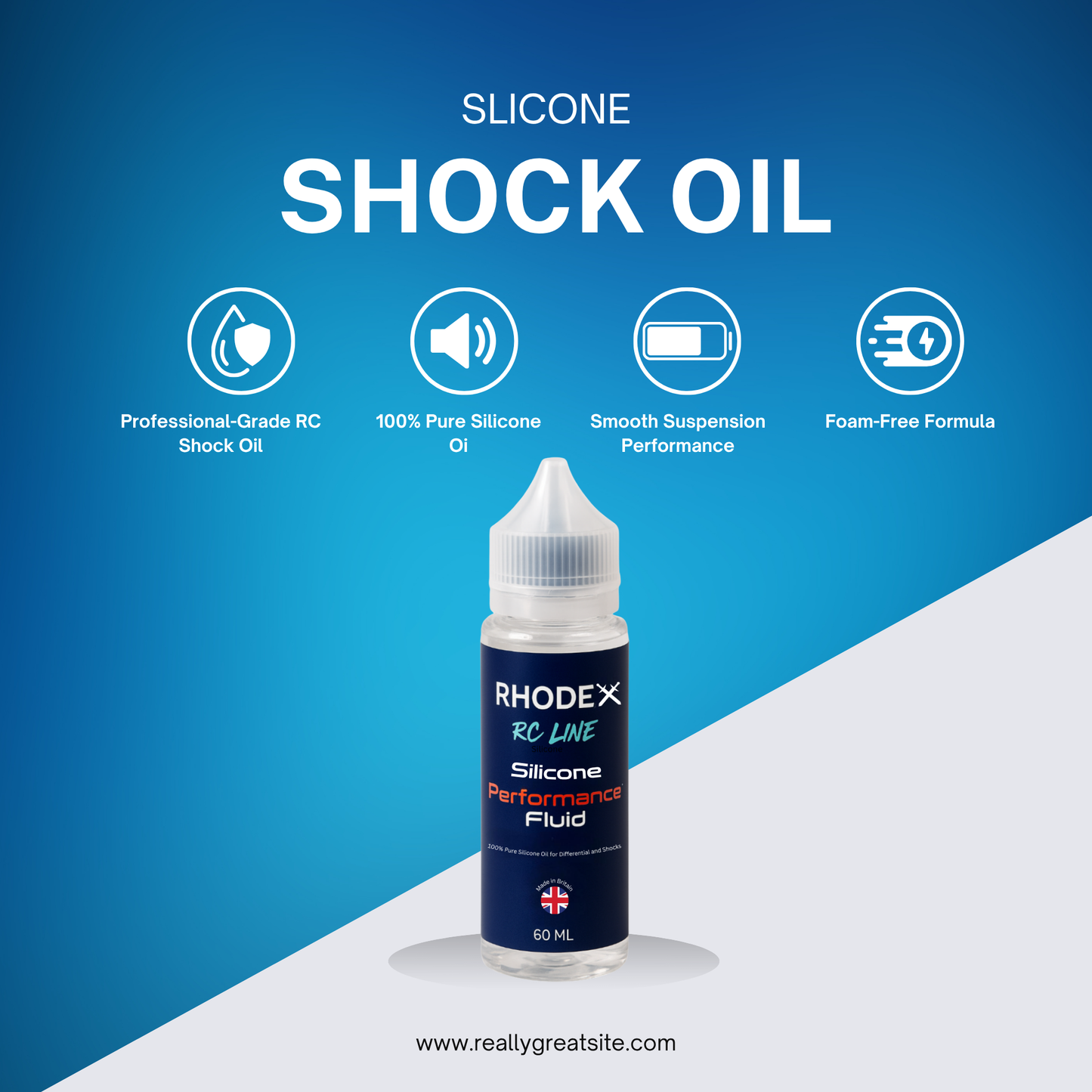 Rhodex RC Line Shock Oil Race Set (5 Weights)