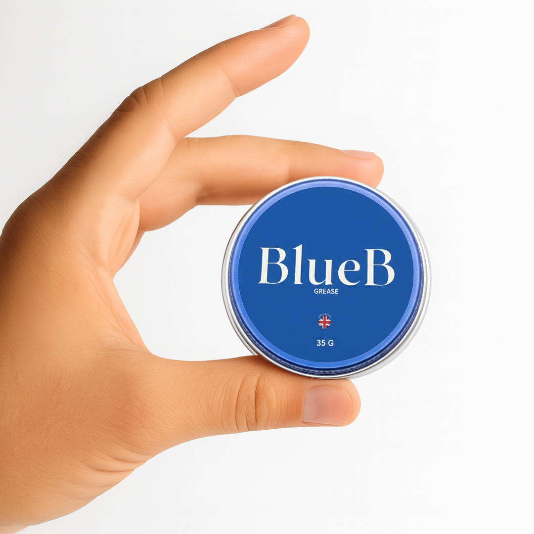 BlueB Premium General-Purpose Grease for Household Lubrication, Boat Trailers, Hinges, Bearings, Tools & Moving Parts - 35g