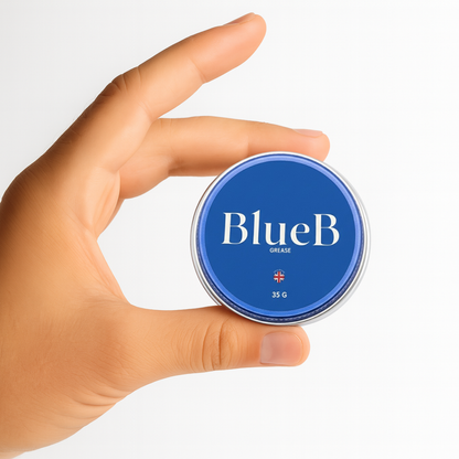 BlueB Premium General-Purpose Grease for Household Lubrication, Boat Trailers, Hinges, Bearings, Tools & Moving Parts - 35g