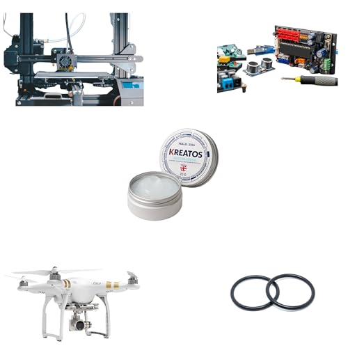 Molevion Kreatos Silicone Grease (20g) – Waterproof, Dielectric, Plastic-Safe Lubricant for Robotics, 3D Printers & Electronics