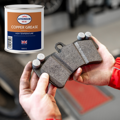 Atkinson Oil Co. Premium Copper Grease High-Temperature Anti-Seize Compound - 500g