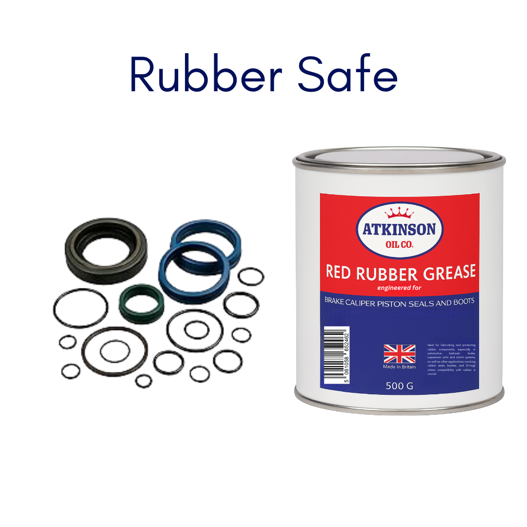 Atkinson Oil Co. Red Rubber Grease - 500g