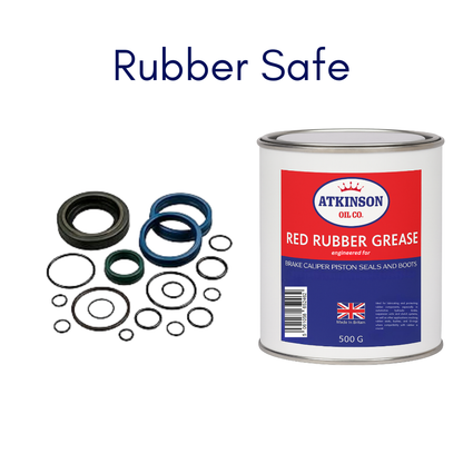 Atkinson Oil Co. Red Rubber Grease - 500g