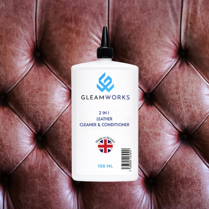 GleamWorks Leather 2-in-1 Cleaner & Conditioner 100 ml