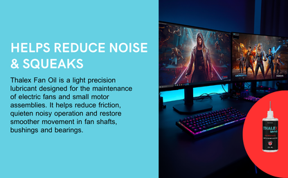 Molevion Thalex Gaming High-Speed Fan Oil - 30ml
