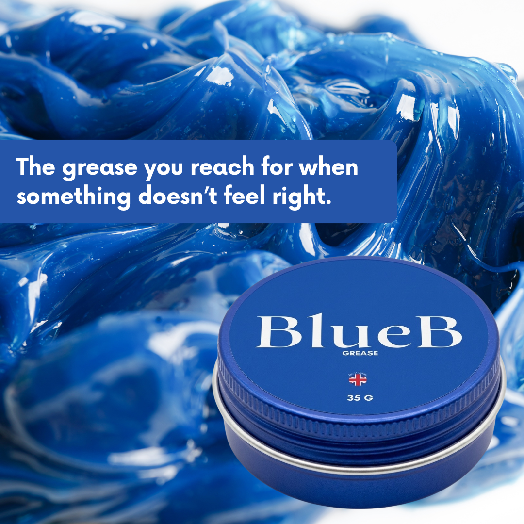 BlueB Premium General-Purpose Grease for Household Lubrication, Boat Trailers, Hinges, Bearings, Tools & Moving Parts - 35g
