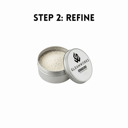 GleamWorks 2-Stage Cerium Oxide Glass Restoration System - 30g
