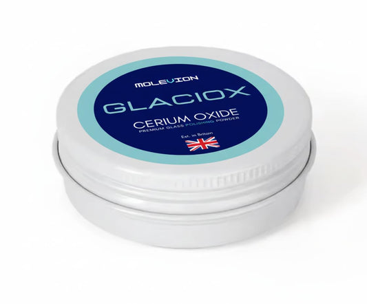 Molevion Glaciox Premium Cerium Oxide Fine Grade 0.8 micron 50 g