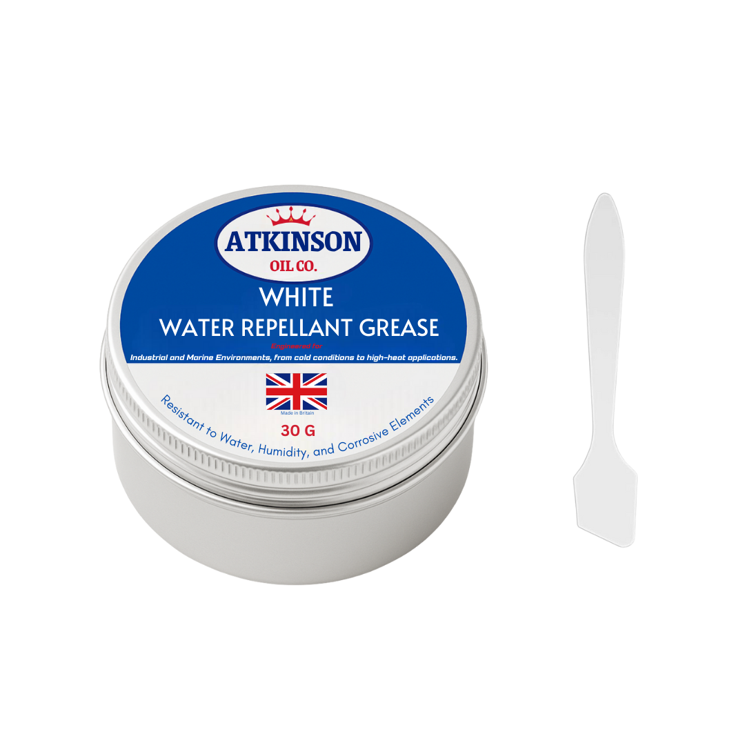 Atkinson Oil Co. Water Repellant White Lithium Grease - 30g