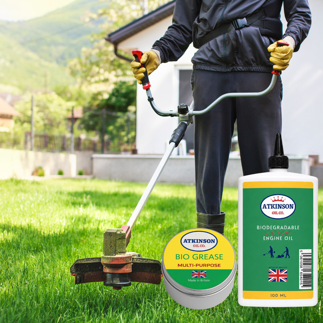 Atkinson Oil Co. Biodegradable Garden Machinery Lubrication Kit