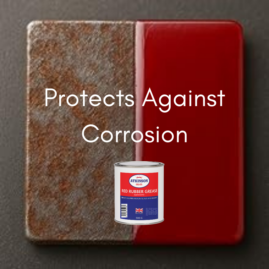 Atkinson Oil Co. Red Rubber Grease - 500g