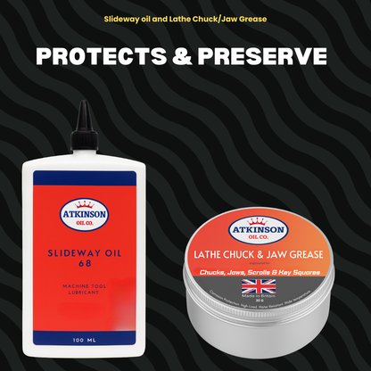 Atkinson Oil Co. Precision Lathe Care Kit - 100ml
